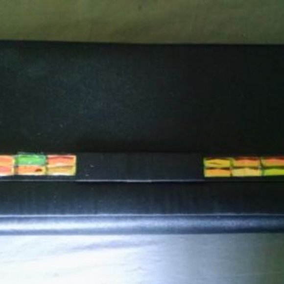 BORGHESE PRISMATIC CLUTCH BAG PURSE PRISM SATIN RAINBOW BAGUETTE PROM OCCASION - Picture 5 of 8